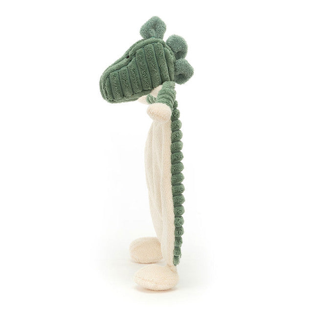 Jellycat Cordy Roy Baby Dino Plush Stuffed Animal - Soft Cuddly Dinosaur Toy for Kids & Toddlers | Perfect for Nursery Decor, Baby Shower Gift & Comfort Companion