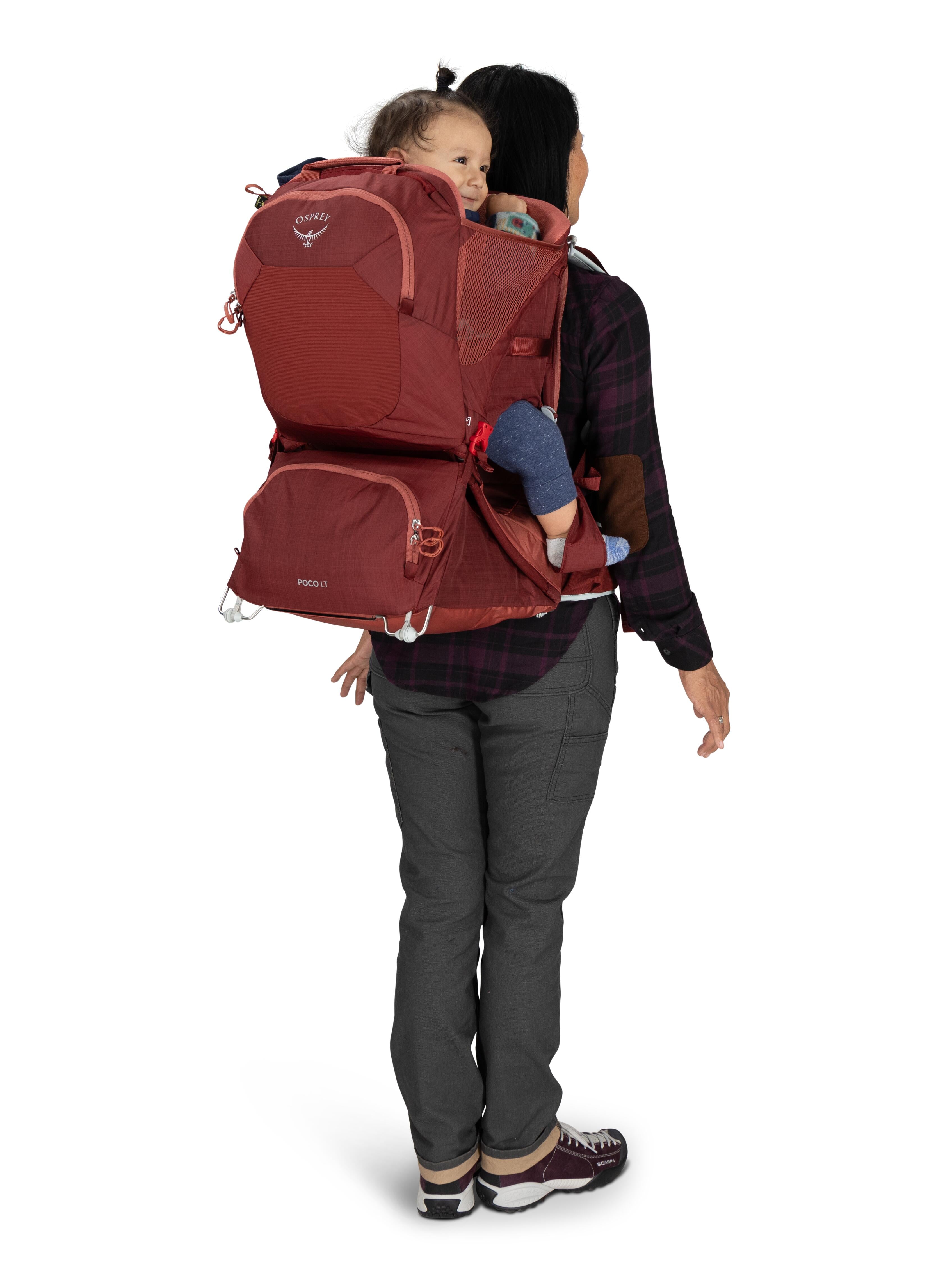 Osprey Poco LT Child Carrier Backpack - Lightweight & Comfortable Hiking Baby Carrier for Outdoor Adventures, Travel & Daily Use