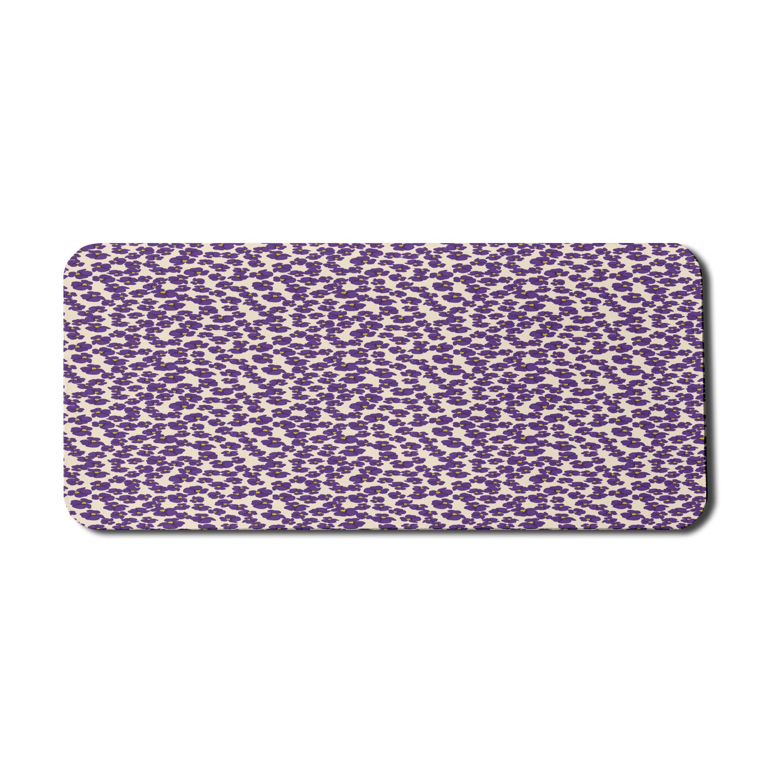 Ambesonne Floral Computer Mouse Pad - Large 35