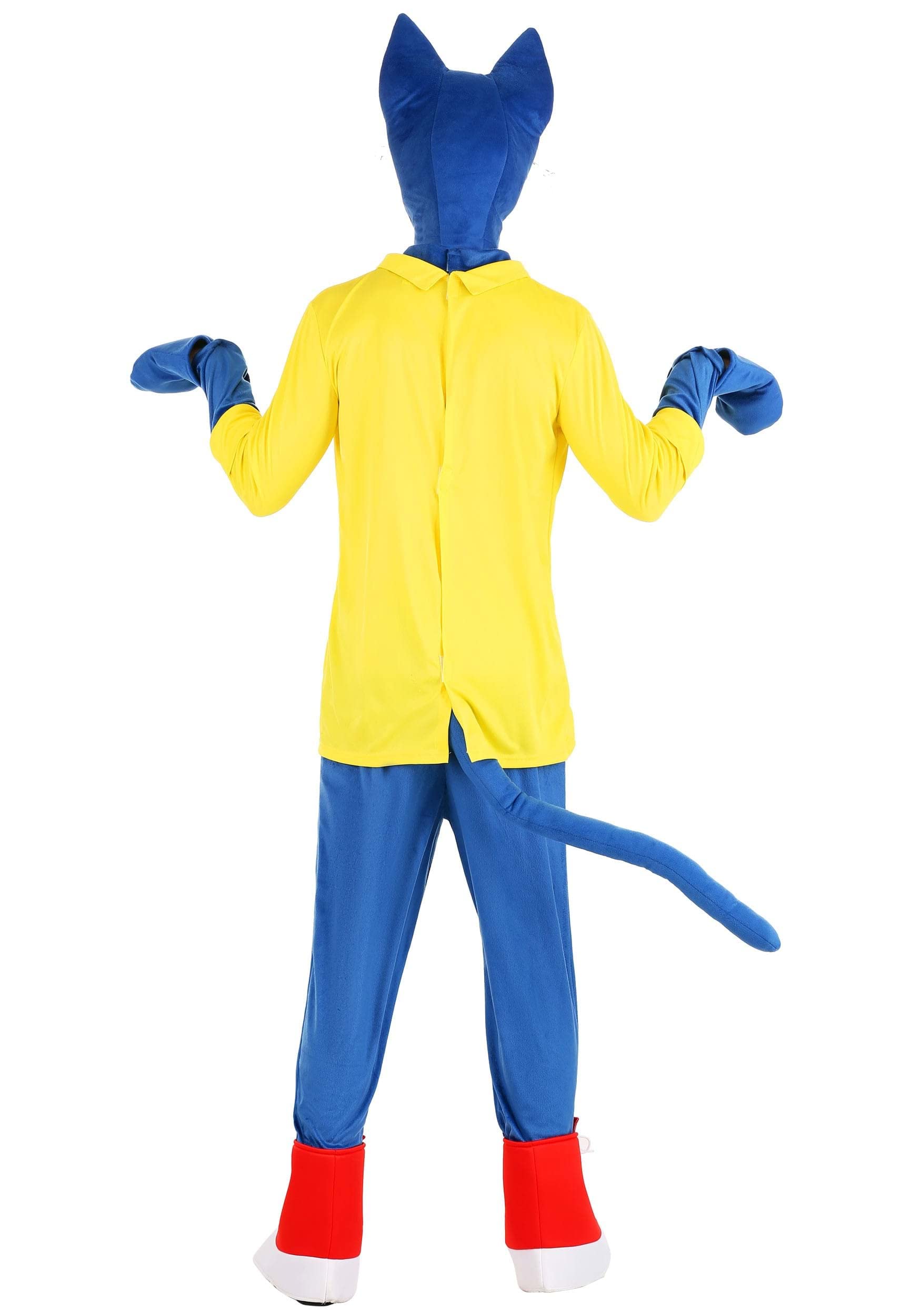 Adult Pete The Cat Costume for Men - Groovy Halloween Outfit | Perfect for Cosplay, Book Character Dress-Up & Themed Parties