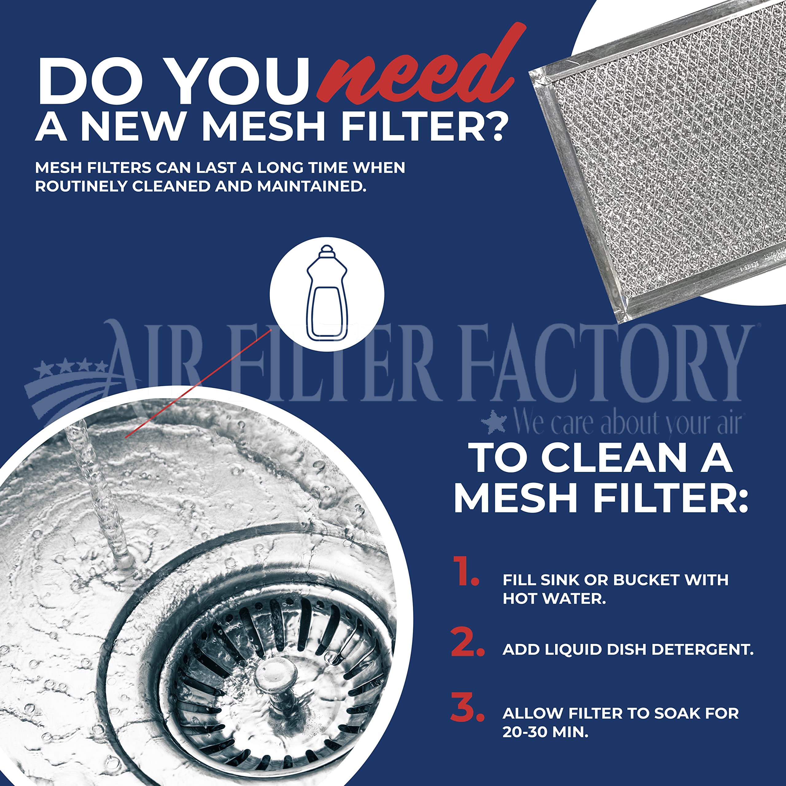 Broan Eclipse Series 27000/28000 Downdraft Hood Replacement Air Filters - OEM Quality for Range Hood Ventilation - Perfect for Kitchen Smoke & Grease Removal