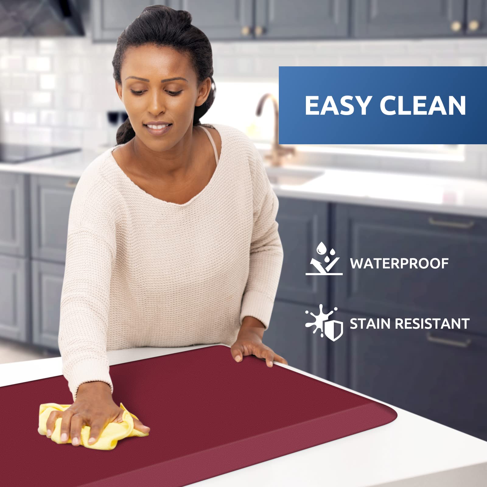 Premium Anti-Fatigue Kitchen Mat - 0.8