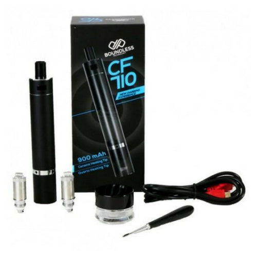 Boundless CF 710 Portable Wax Vaporizer Pen - Premium Dab Rig for Concentrates | Perfect for On-The-Go Dabbing & Discreet Sessions