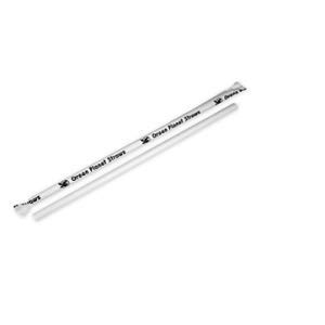 Eco-Friendly Giant White Paper Straws - .248