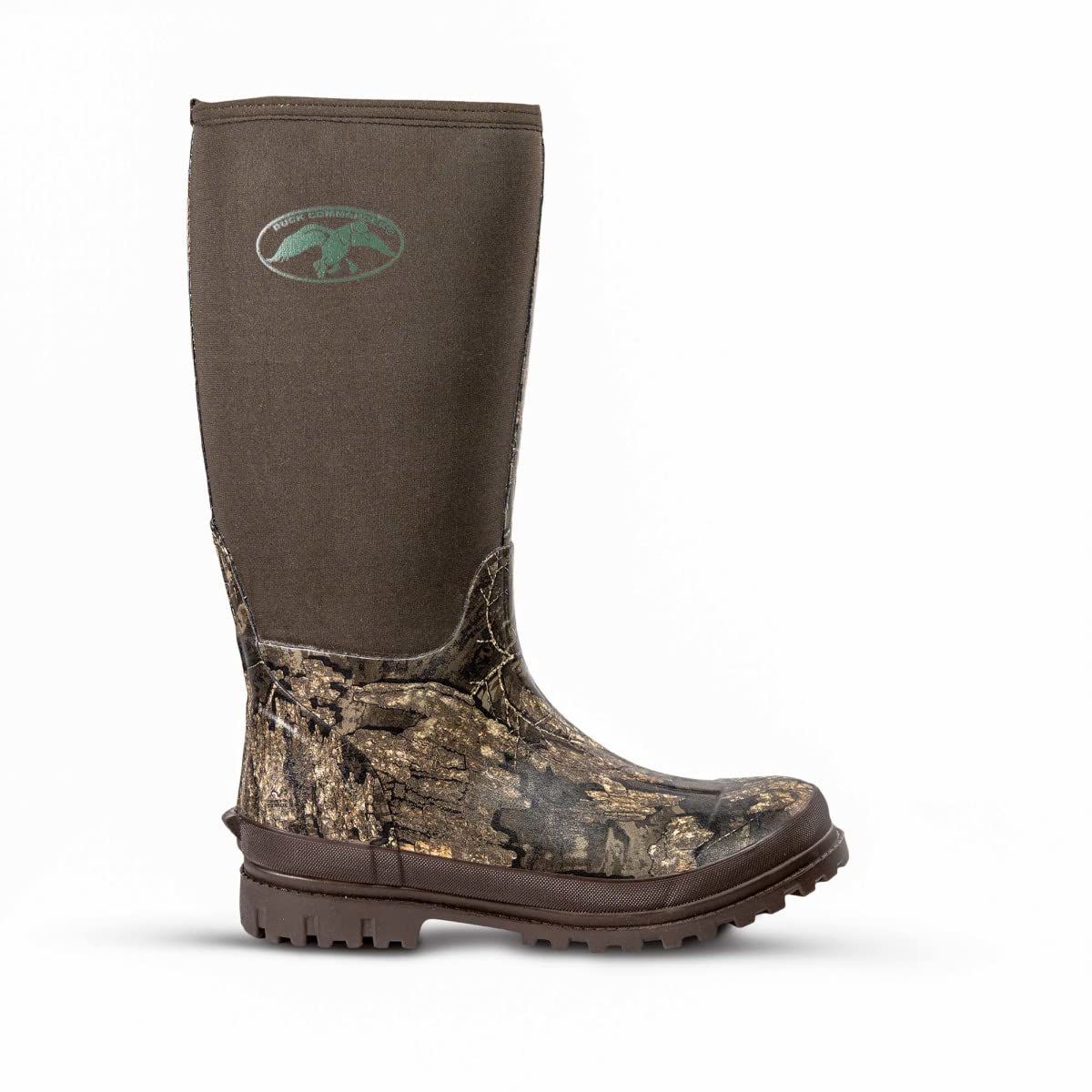 Duck Commander Men's Hunting Boots - Waterproof Rubber & Neoprene Camo Boots for Outdoor Hunting | Lightweight Durable Rubber Sole with Traction | Ideal for Wetlands, Marsh Hunting & Outdoor Adventures