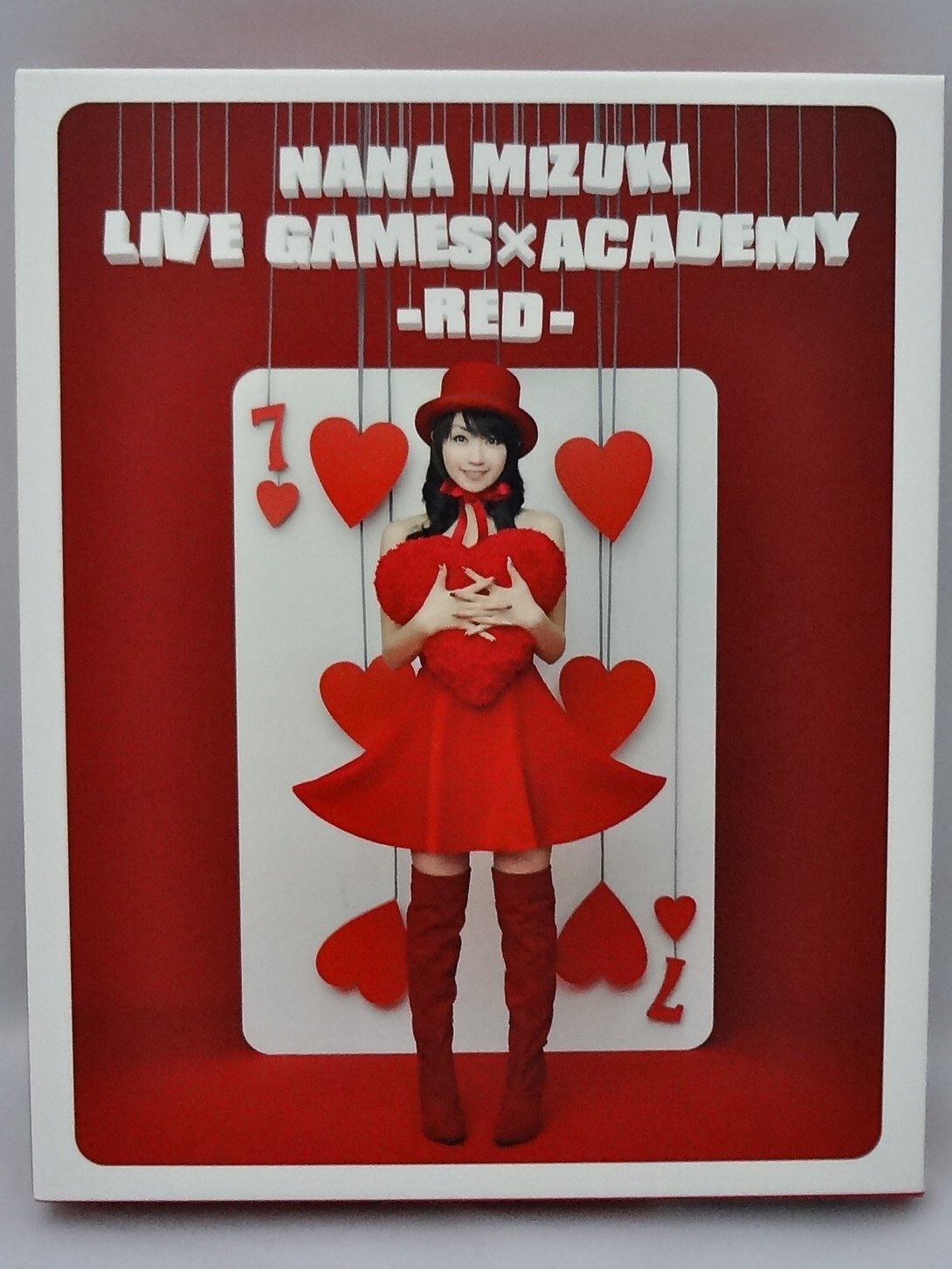 NANA MIZUKI LIVE GAMES×ACADEMY-RED- [Blu-ray] | 水树奈奈演唱会高清蓝光 | 收藏级音乐现场 | 家庭影院必备