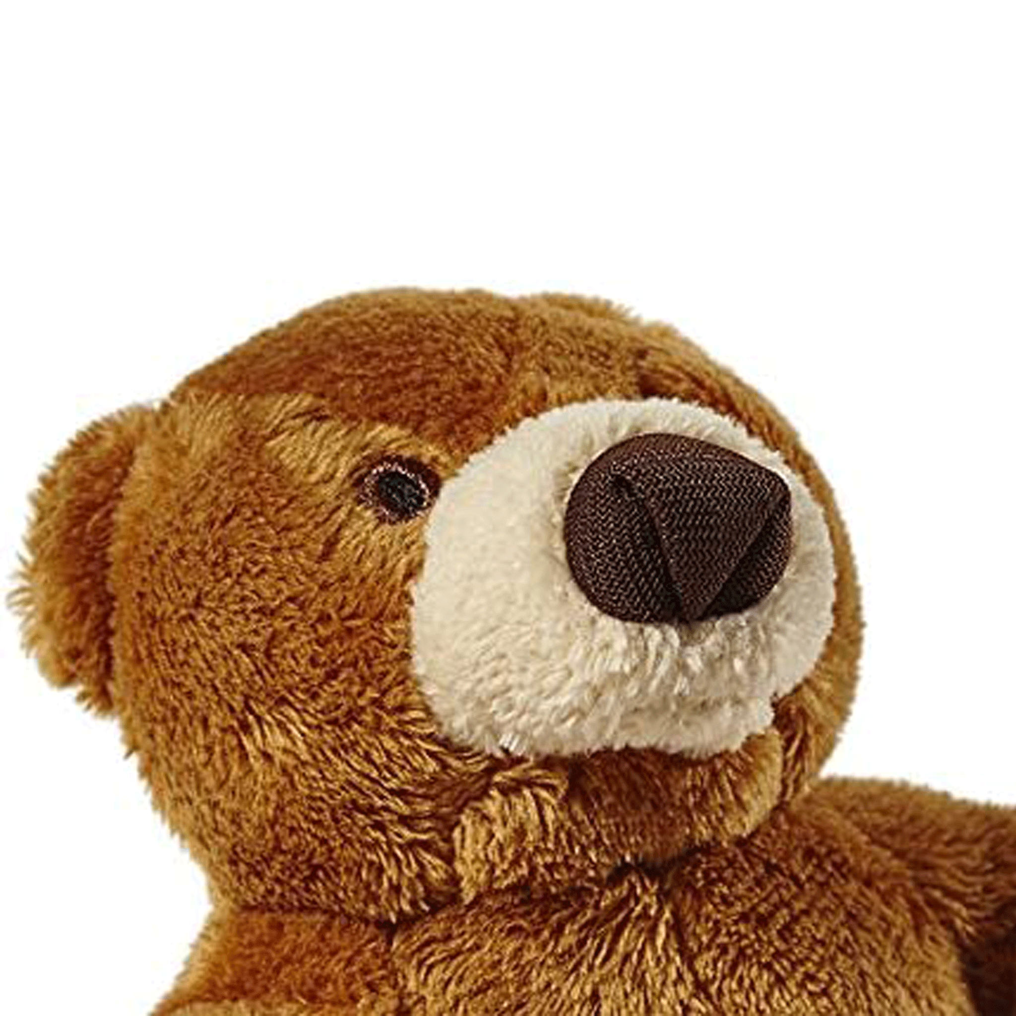 Fluff & Tuff Cubby Bear Brown Dog Toy - Durable Plush Chew Toy for Small & Medium Dogs - Perfect for Indoor Play, Cuddling & Training Sessions