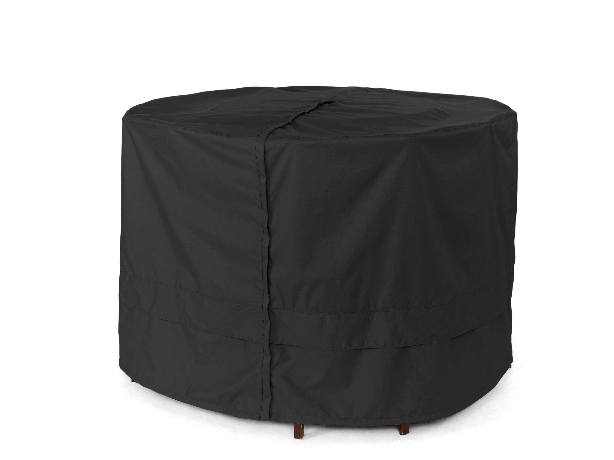 Heavy-Duty Round Patio Table Cover with Umbrella Hole - 106