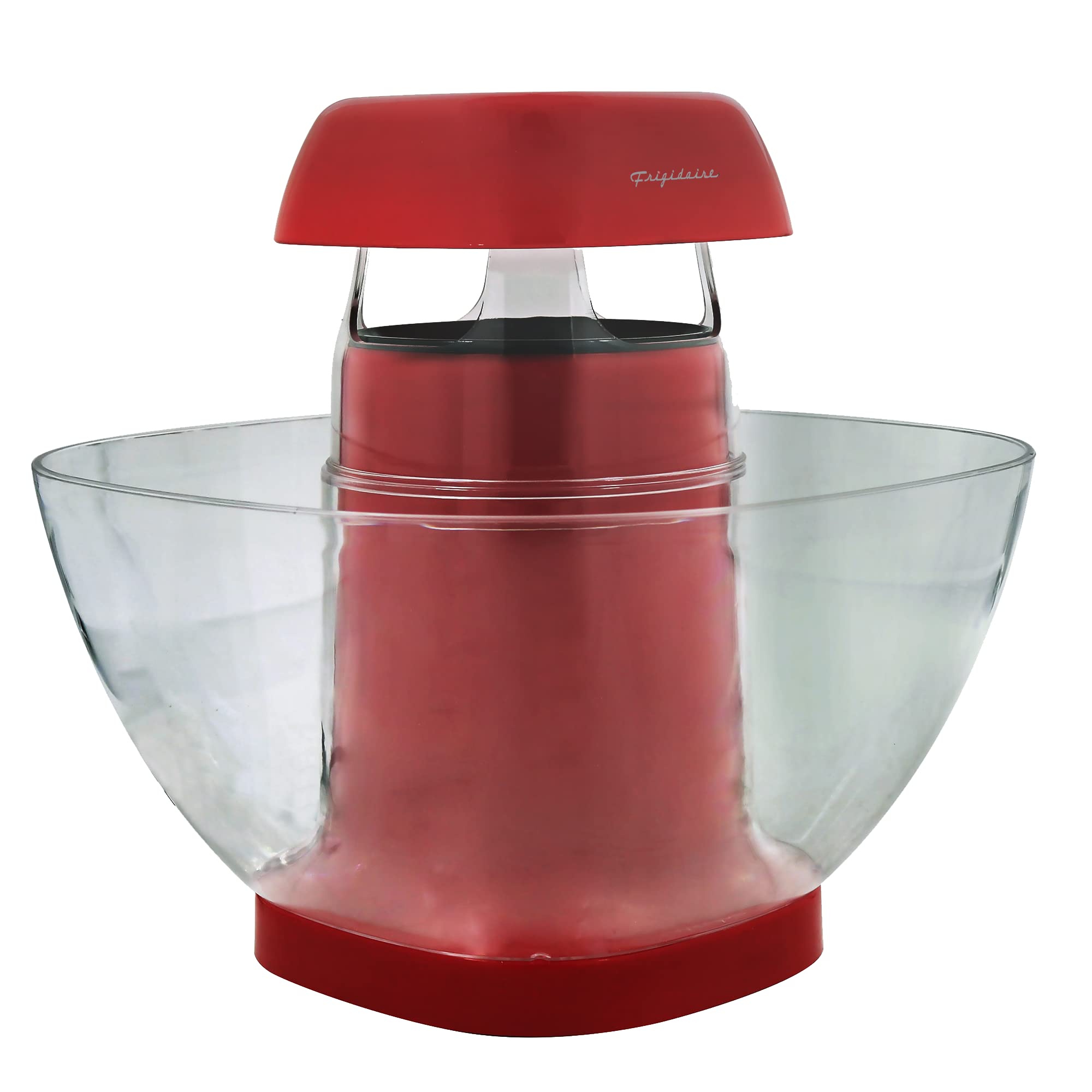 Frigidaire EPM111-RED Retro Hot Air Popcorn Popper Machine - Red Popcorn Maker for Healthy Snacks - Perfect for Movie Nights, Parties & Family Gatherings