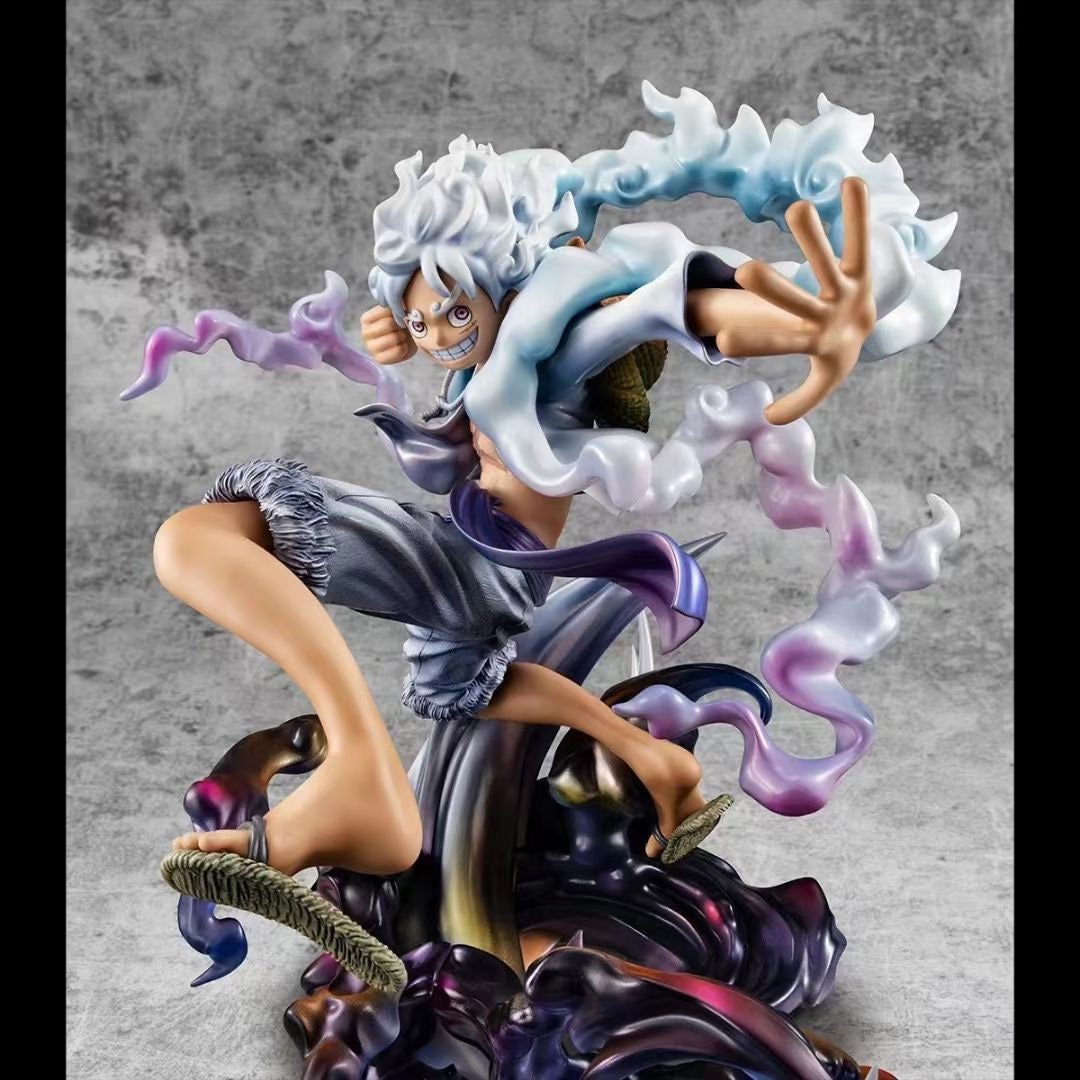 Official MEGAHOUSE Gear 5 Monkey D Luffy Anime Figure - Limited Edition Collectible for One Piece Fans | Perfect for Display, Anime Collections & Gift Giving