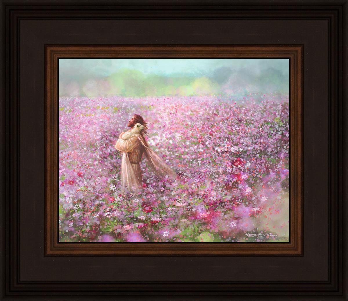 Calming Embrace By Yongsung Kim - Premium Korean Home Decor Wall Art - Perfect for Living Room, Bedroom & Office Decor