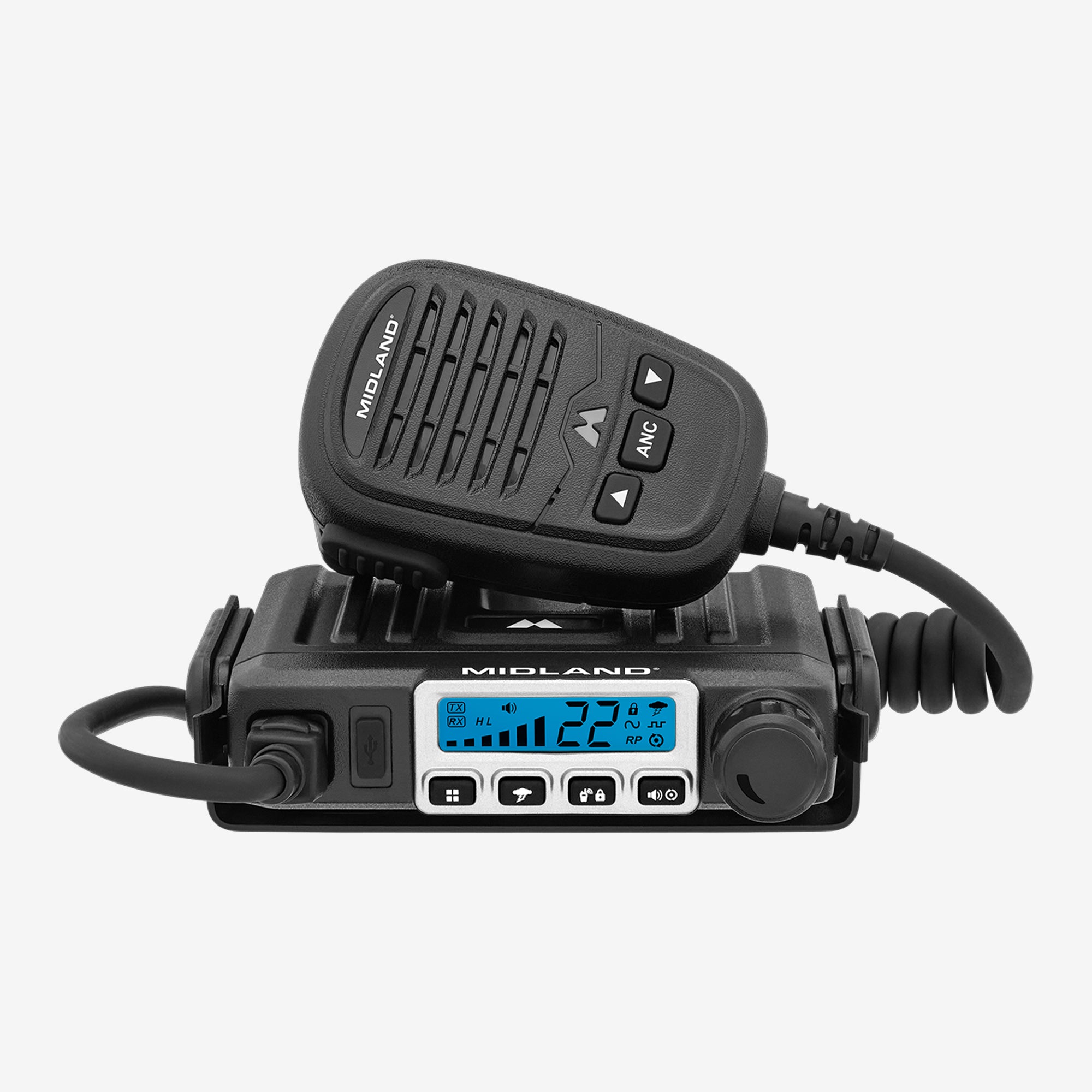 MicroMobile® GMRS 15 Watt Two-Way Farm Tractor Radio Bundle MXT115AGVP3 - Long Range Communication for Agriculture, Construction & Outdoor Adventures