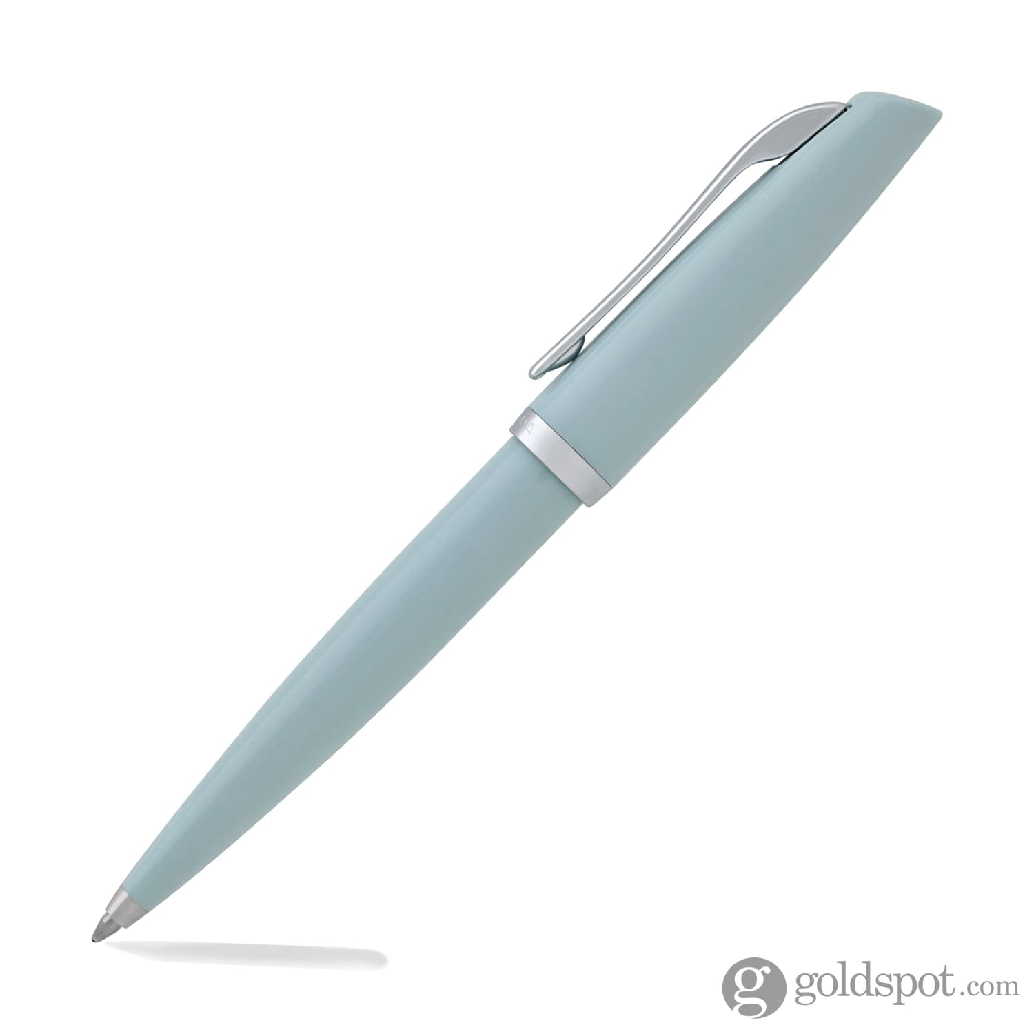 Aurora Style Aquamarine Gemstone Ballpoint Pen - Elegant Writing Instrument for Office, Gifts & Special Occasions