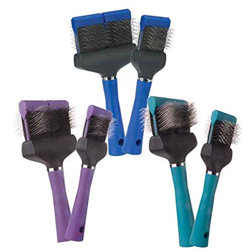 Premium Dog Grooming Brush Set - 6 Flex Slicker Brushes with Soft & Firm Bristles, Single & Double Sided Tools for Shedding, Detangling & Coat Care - Perfect for Dogs & Cats at Home or Professional Grooming Salons