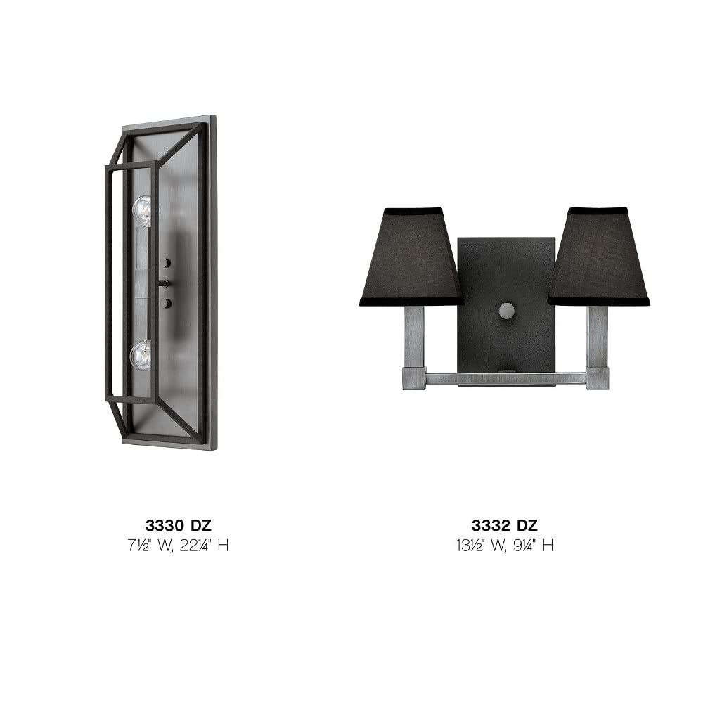 Modern Farmhouse Steel Wall Sconce - 22.25