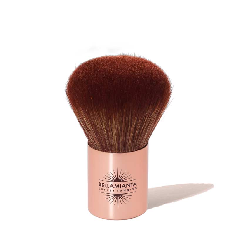 Bellamianta Premium Baby Kabuki Makeup Brush - Soft Synthetic Bristles for Flawless Foundation & Powder Application - Perfect for Travel & Professional Makeup Kits