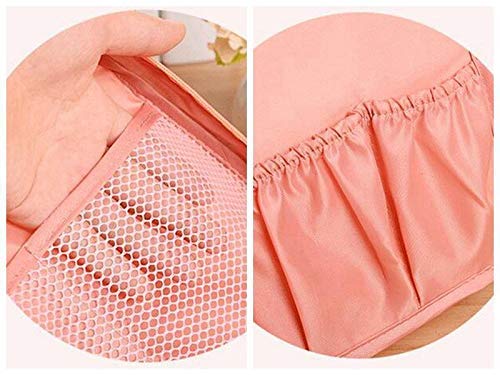 Waterproof Floral Nylon Cosmetic Bag - Multi-Functional Travel Makeup Organizer & Toiletry Pouch for Women | Perfect for Vacation, Gym, and Daily Essentials Storage