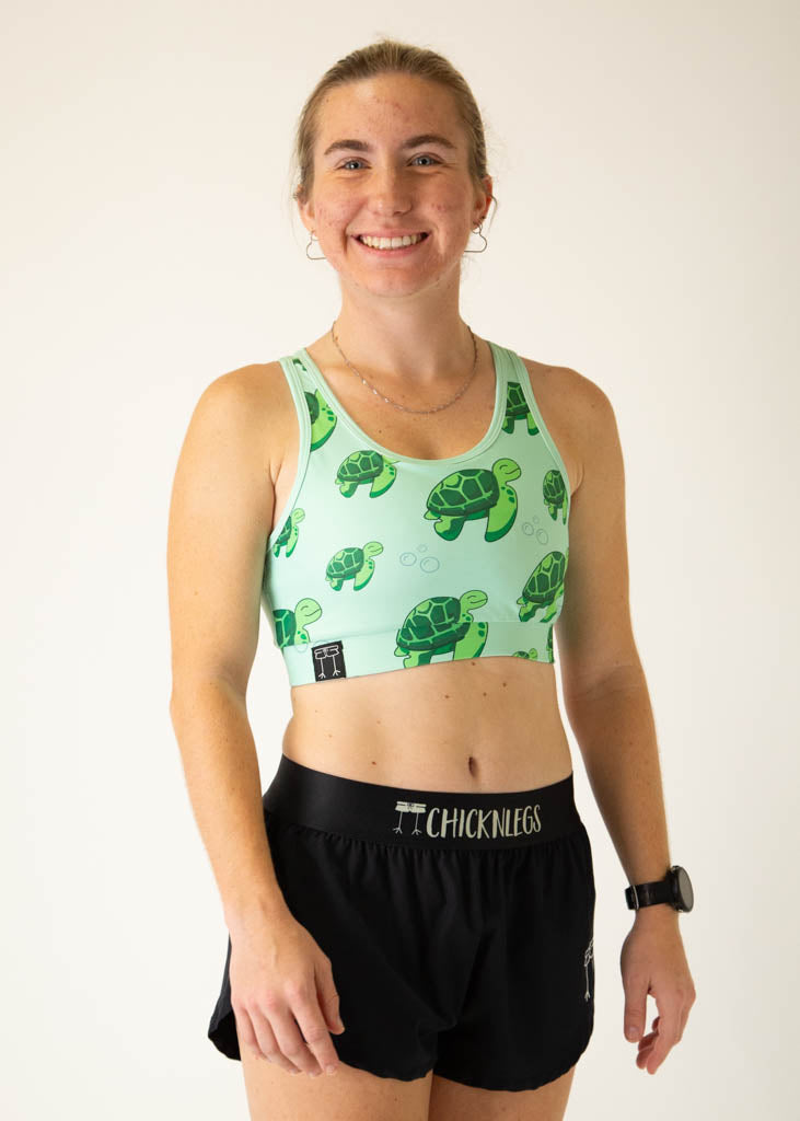Sea Turtles OG Sports Bra - High Support Workout Top for Women - Perfect for Yoga, Running & Gym