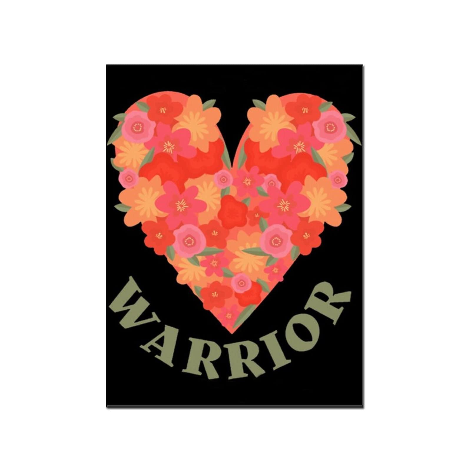 Valentine's Day Heart Wall Art - Romantic Poster for Living Room Decor (20x26in) - Perfect for Couples' Bedroom & Gift