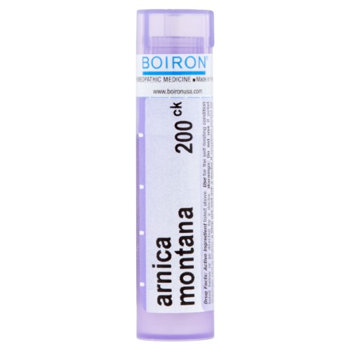 Arnica Montana 200CK Homeopathic Medicine - Natural Pain Relief for Bruises, Swelling & Muscle Soreness | Fast-Acting Remedy for Post-Workout Recovery & Injury Care