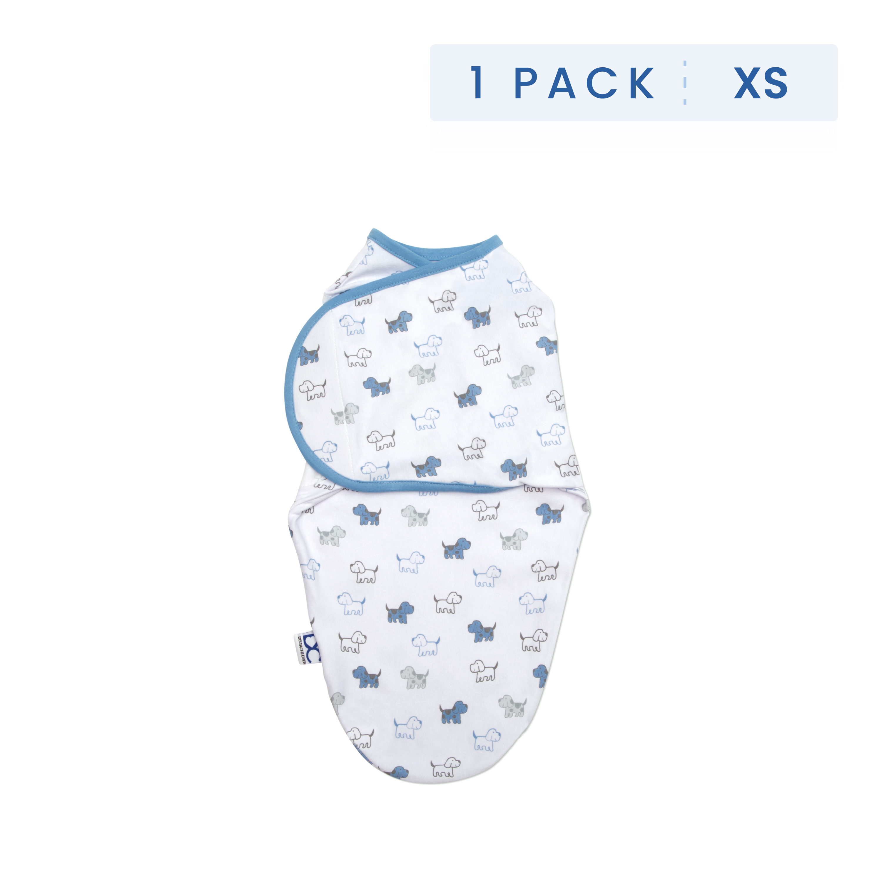 Little Lambs Adjustable Swaddle Wrap for Newborns - Extra Small Size (0-3 Months, 4-7 lbs) - Soft Baby Swaddle Blanket for Safe & Comfortable Sleep, Perfect for Nursery, Travel & Gifts
