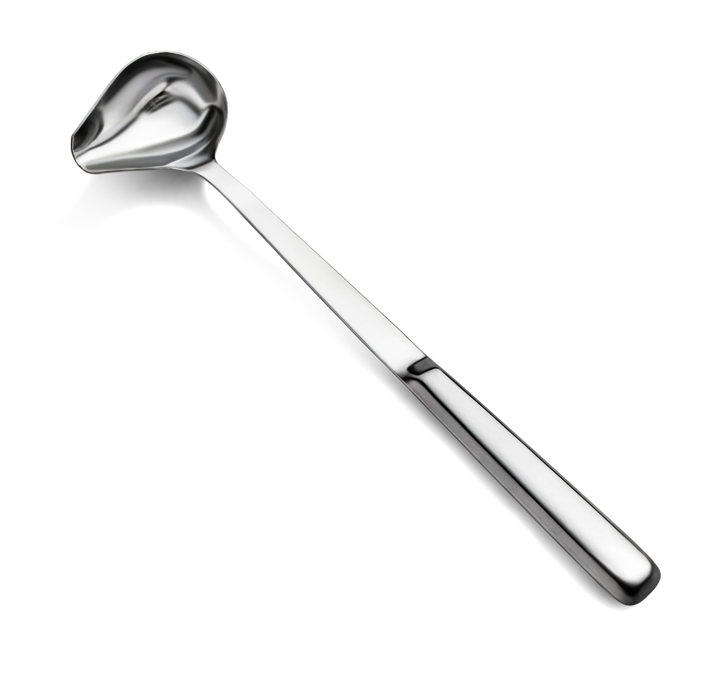 New Star Foodservice 52268 1 oz Hollow Handle Gravy Soup Ladle, 12.5