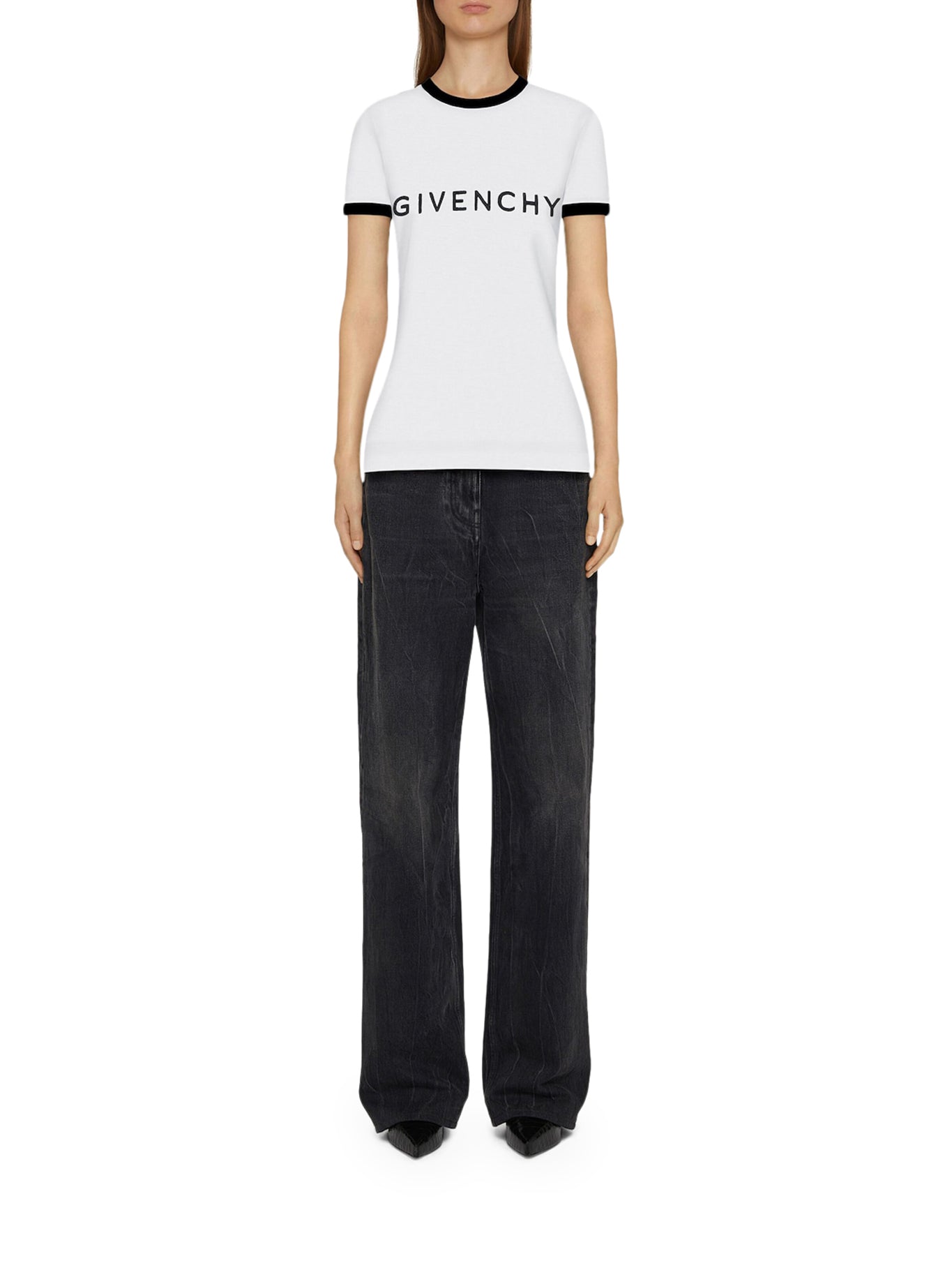 Givenchy Archetype Slim Fit Cotton T-Shirt for Men - Casual & Stylish Tee for Everyday Wear, Outings, and Layering