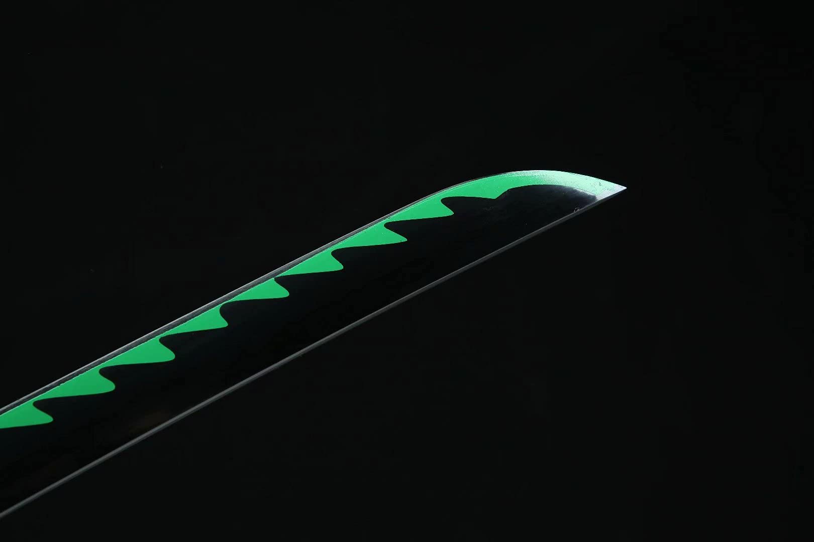 Demon Slayer Sword - Kimetsu no Yaiba Tanjiro Kamado & Shinobu Kochou Cosplay Replica - Carbon Steel Anime Prop for Halloween, Cosplay, and Collectors - Perfect for Anime Fans and Gift Giving