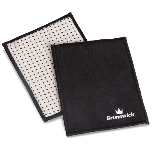 Brunswick Reactivate Shammy Pad Black - Premium Bowling Accessory for Enhanced Grip & Performance | Perfect for League Play & Practice Sessions
