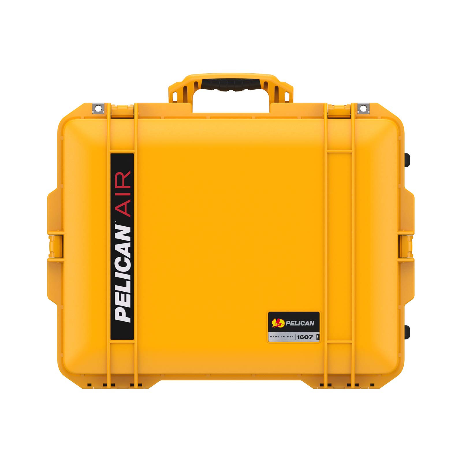 Pelican Air 1607 Waterproof Hard Case with Customizable Foam Interior - Yellow | Shockproof & Dustproof Protective Case for Camera, Drone, Electronics | Perfect for Travel, Outdoor Adventures & Equipment Storage