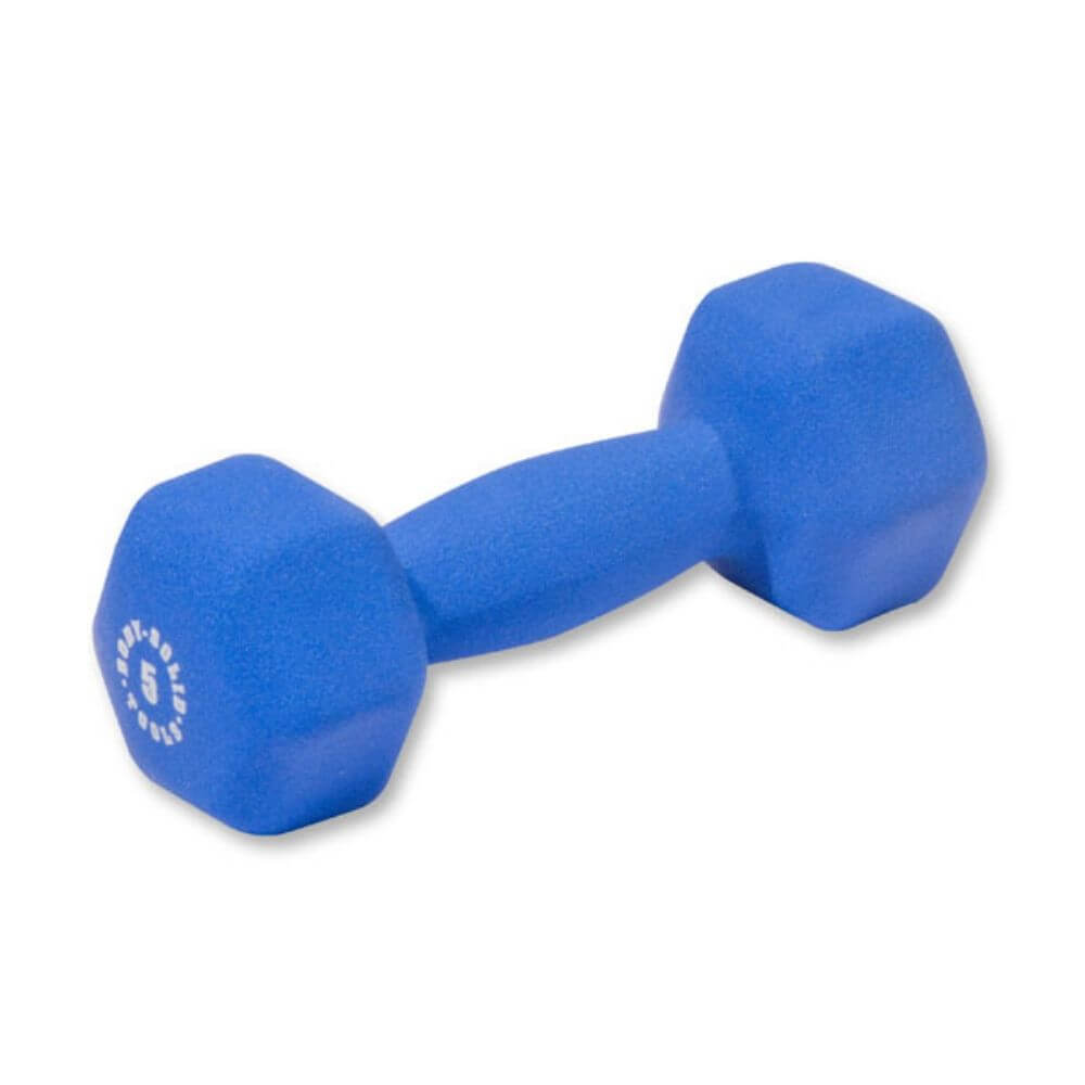 Body Solid BSTNDS Neoprene Dumbbell Set - 10/15/20/25/30/40/50 lbs Weight Options for Home Gym, Strength Training & Fitness Workouts | Perfect for Beginners, Weightlifters & CrossFit Enthusiasts