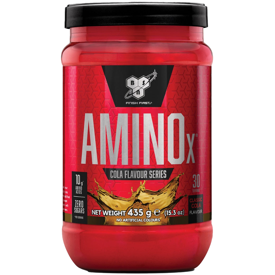 BSN Amino X Muscle Recovery & Endurance Supplement - Cherry Cola Flavor 435g | Post-Workout Drink for Athletes & Fitness Enthusiasts