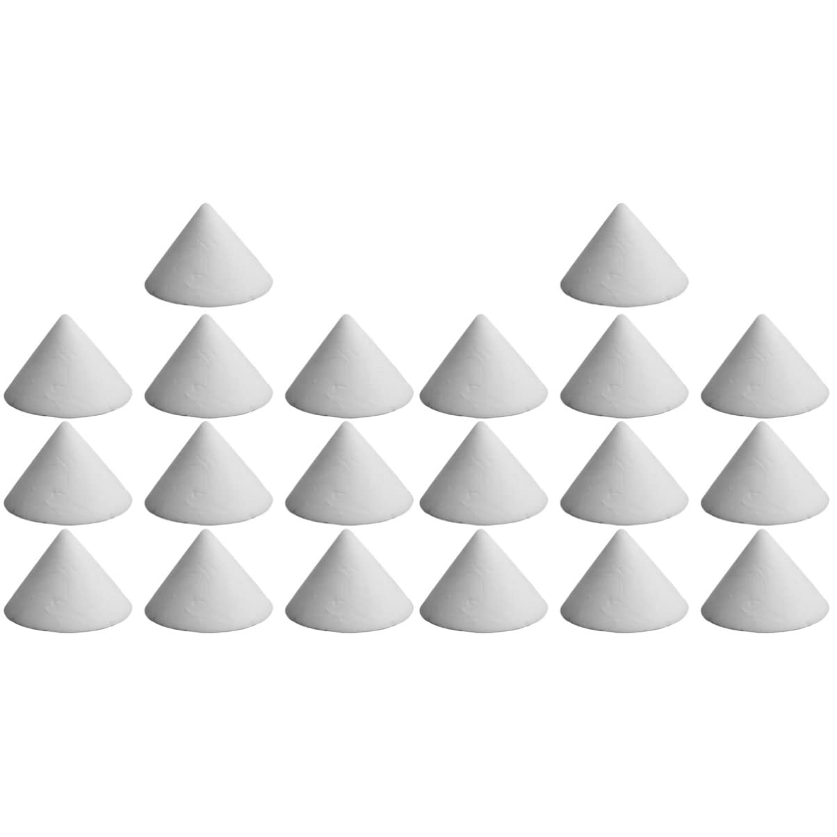 COHEALI 2-Piece High-Temperature Refractory Kiln Support Nails - Durable Ceramic Pottery Tools for Firing & Glazing - Perfect for Kiln Furniture, Raku Firing, and Ceramic Art Projects (10-Pack)