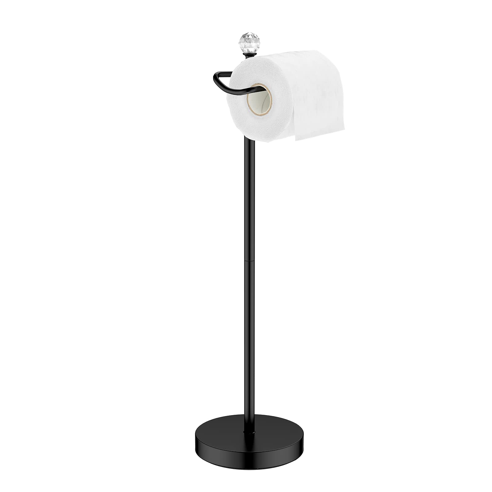 Free Standing Toilet Paper Holder Stand for Bathroom - 24.4