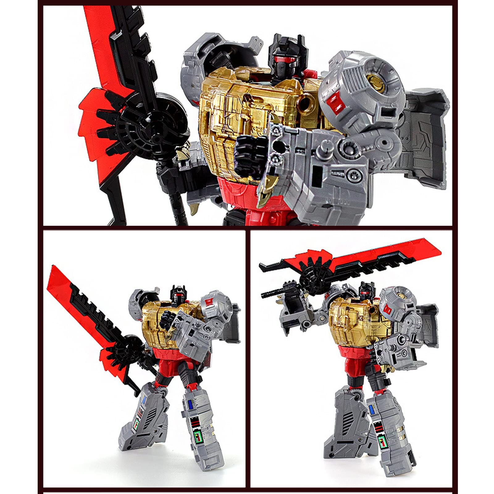 Dinobot Transformer Toy - Grimlock Tyrannosaurus Rex Action Figure, KO Version Dinosaur Robot Model for Kids & Collectors | Perfect for Playtime, Display & Animation Series Fans