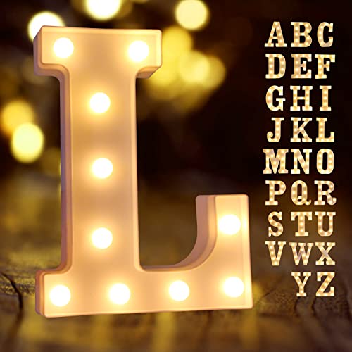 Letter Lights-L
