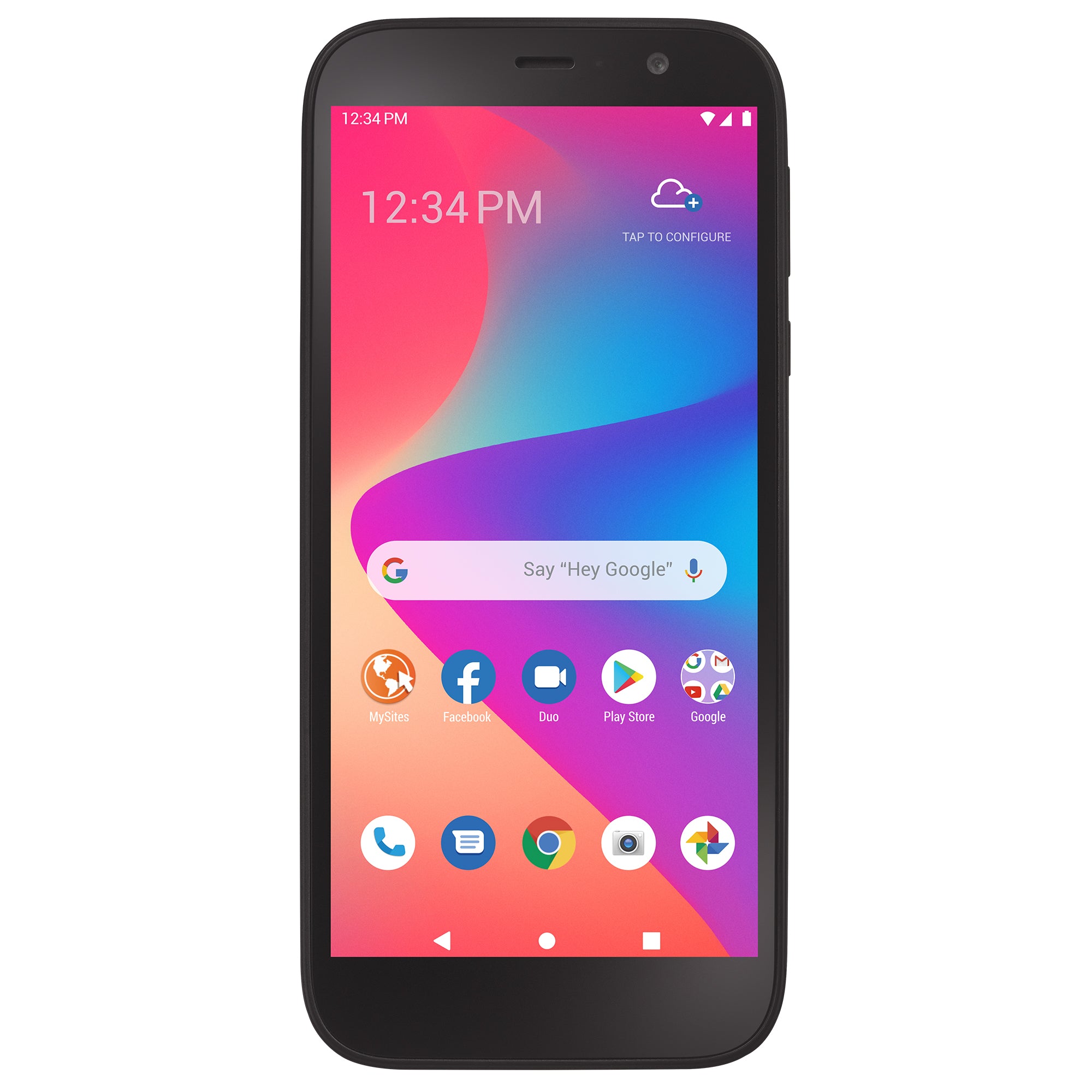 TCL A3 32GB Unlocked Smartphone (Black) - Walmart Family Mobile Prepaid Phone with Long Battery Life - Perfect for Students, Travel & Everyday Use