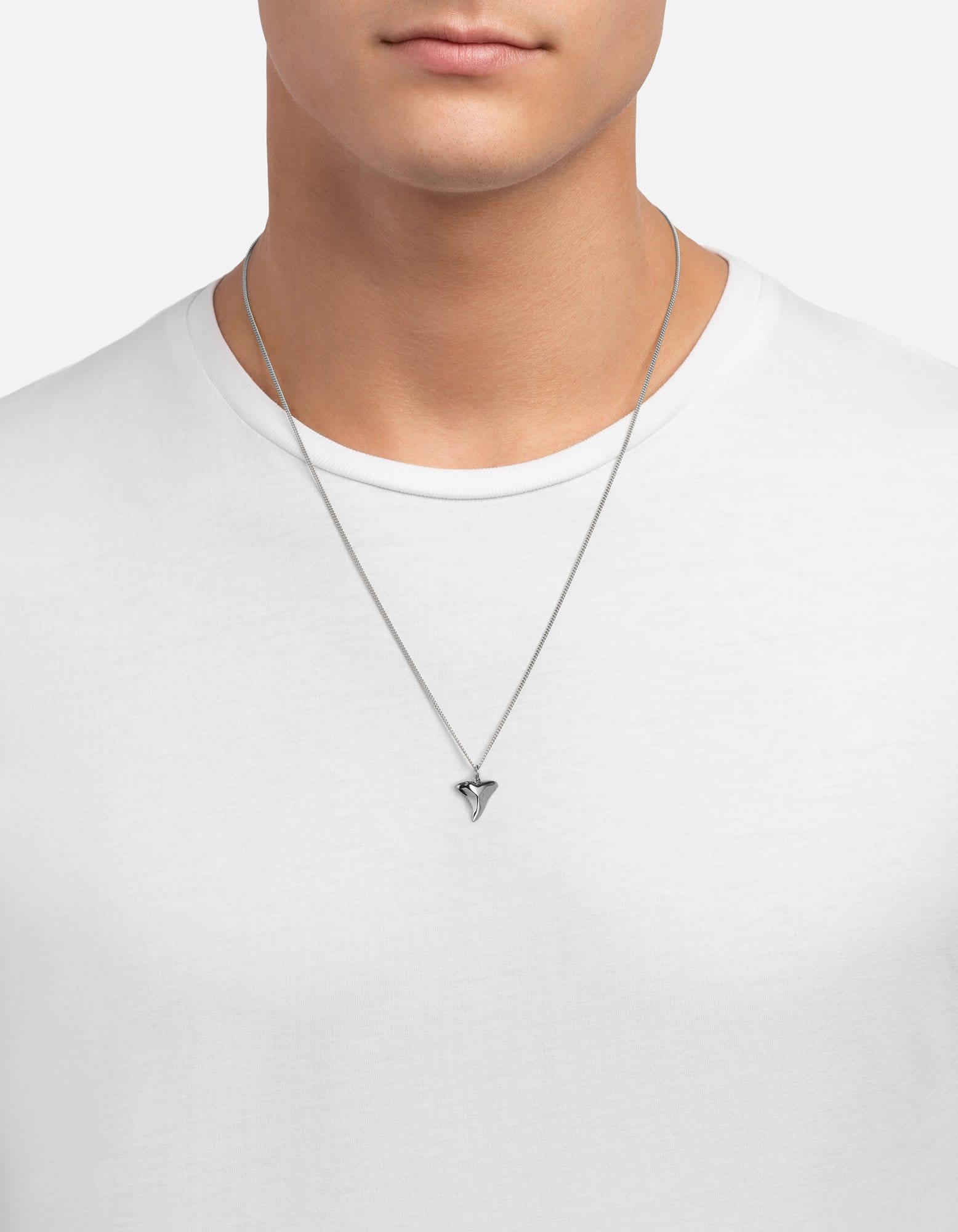 Shark Tooth Necklace Sterling Silver - Handmade Jewelry for Men & Women - Perfect for Beach Parties, Outdoor Adventures & Gifts