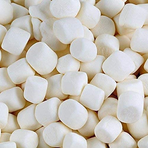 AOZA Dhawak Mini Marshmallows - Vanilla Mist Flavor - 150g | Jar Packaging | Perfect for Hot Chocolate, Baking & Party Snacks