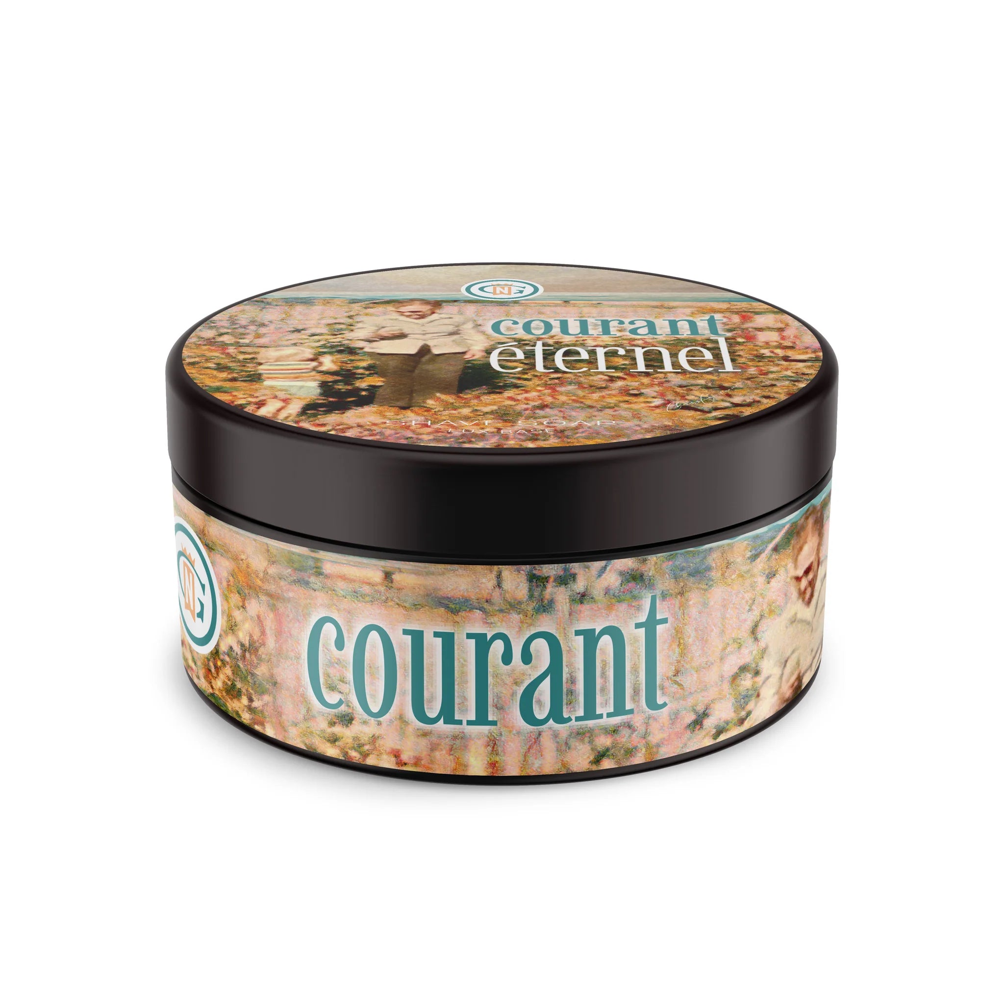 Gentleman’s Nod Courant Éternel Shave Soap for Men - Premium Luxury Shaving Cream with Natural Ingredients - Perfect for Wet Shaving & Beard Care Gifts