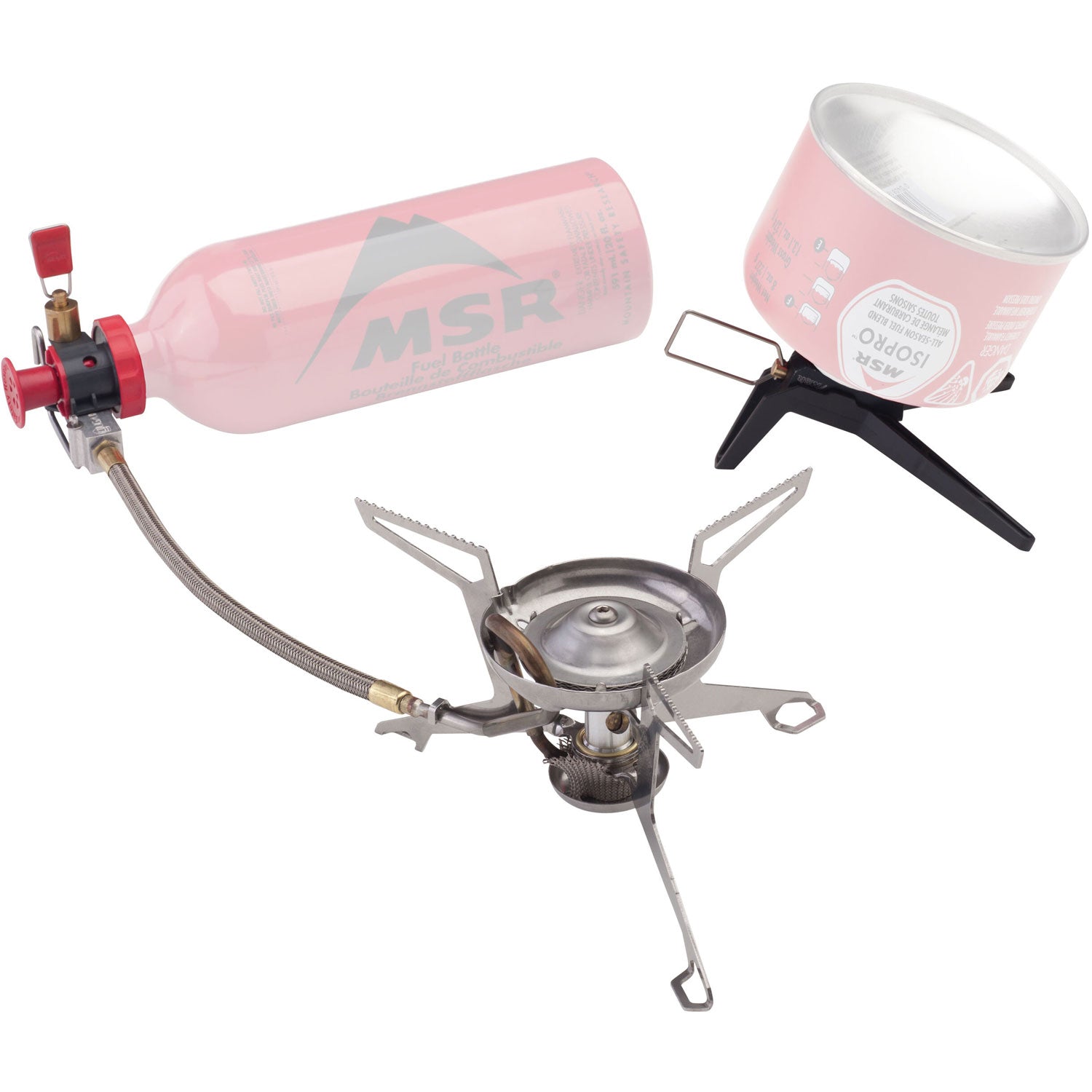 MSR WhisperLite Universal Backpacking Stove - Lightweight Camping Stove for Hiking, Backpacking & Outdoor Adventures - Perfect for Cooking Meals on the Trail