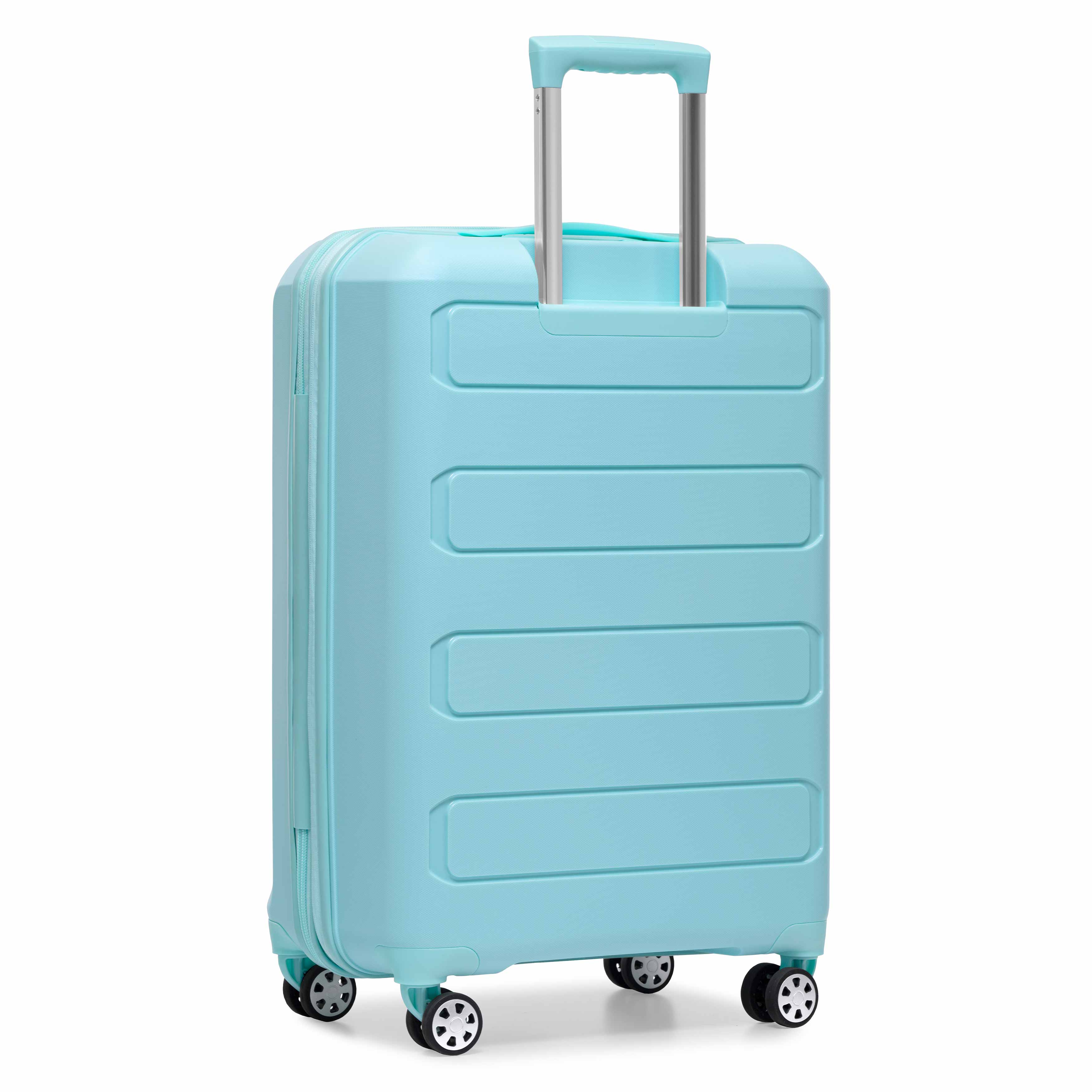 Pagosa 2-Piece Expandable Spinner Luggage Set with TSA Lock - Lightweight Durable Suitcase for Travel, Business Trips & Family Vacations