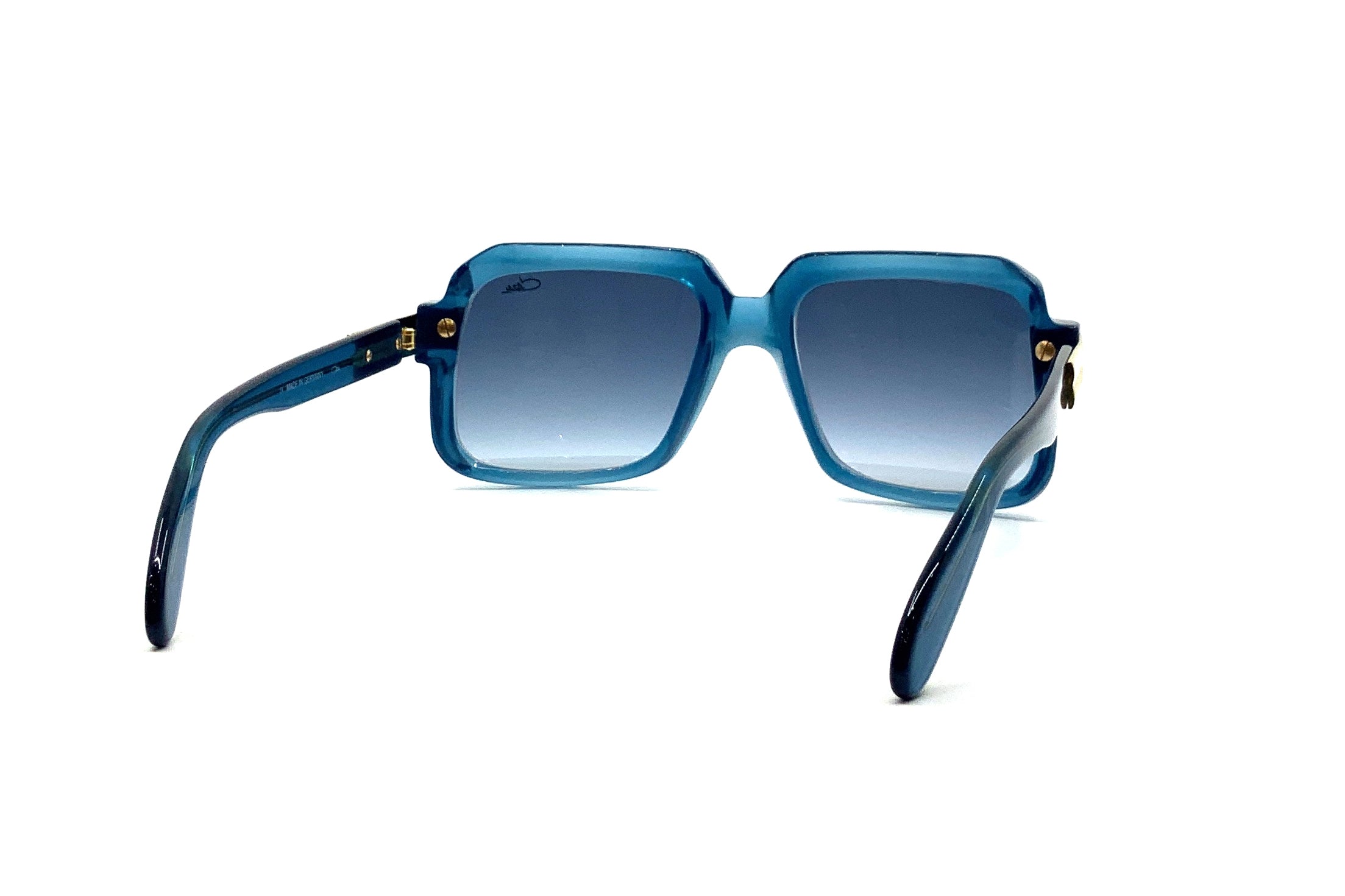 Cazal 607/3 Sunglasses - Sapphire Blue Frame & UV Protection Lenses for Men & Women | Perfect for Outdoor Sports, Driving & Fashion Accessories