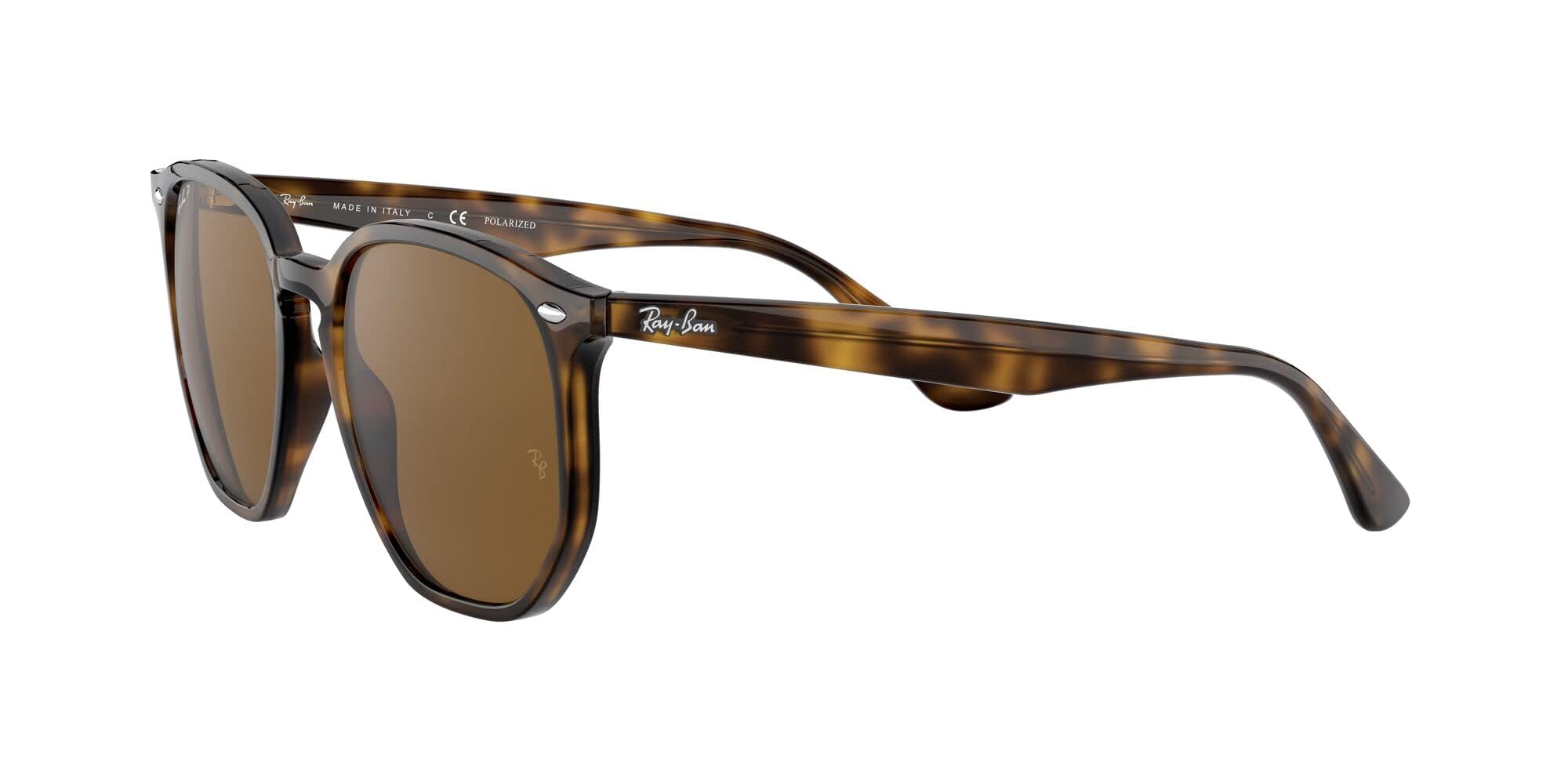 Ray-Ban RB4306 Hexagonal Polarized Sunglasses for Men & Women - UV Protection, Classic Aviator Style - Perfect for Driving, Beach & Outdoor Activities
