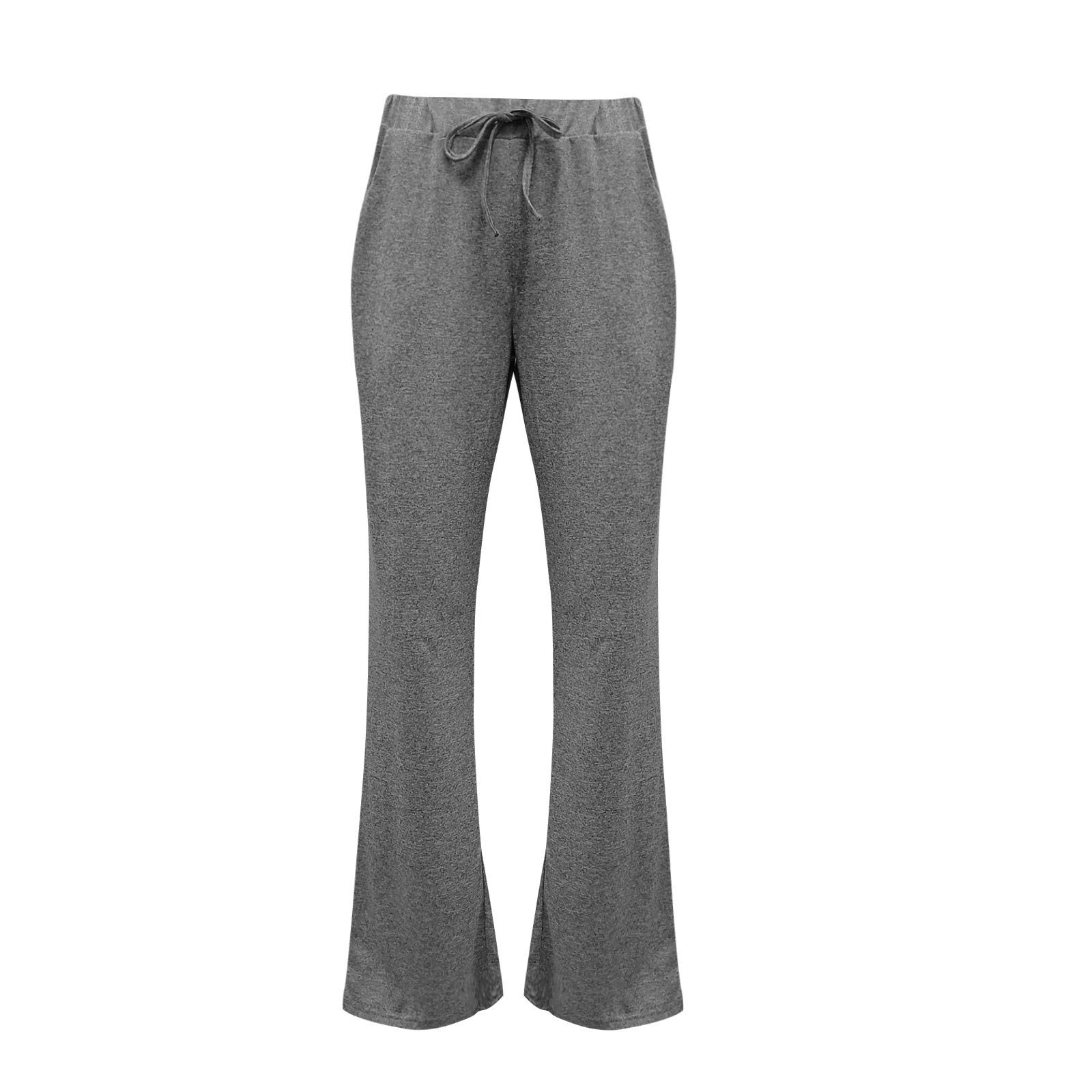 Women's High Waisted Yoga Sweatpants - Wide Leg Lounge Pants with Pockets | Soft Comfortable Joggers for Workout, Yoga & Home | Drawstring Casual Pajama Pants for Women (Perfect for Gym, Running, Travel & Relaxing)