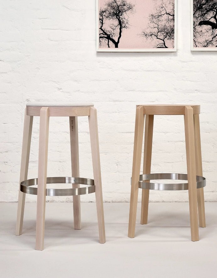 Punton Bar Stool by Ton - Modern Adjustable Counter Height Stool for Kitchen Island, Breakfast Bar & Home Decor | Durable & Stylish Seating Solution