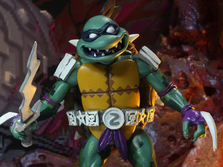 Teenage Mutant Ninja Turtles: Turtles in Time Action Figure - Collectible TMNT Toy for Kids & Fans - Perfect for Playtime, Display & Nostalgic Gift Giving