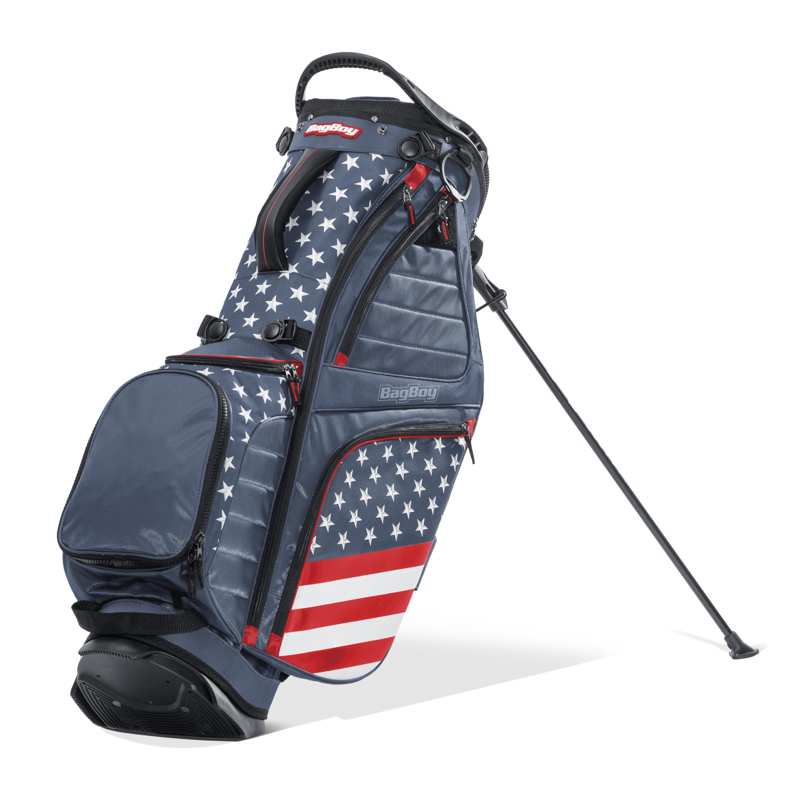 Bag Boy HB-14 Hybrid Golf Stand Bag - Lightweight & Durable Golf Bag with 14-Way Divider - Perfect for Course Play & Driving Range Practice
