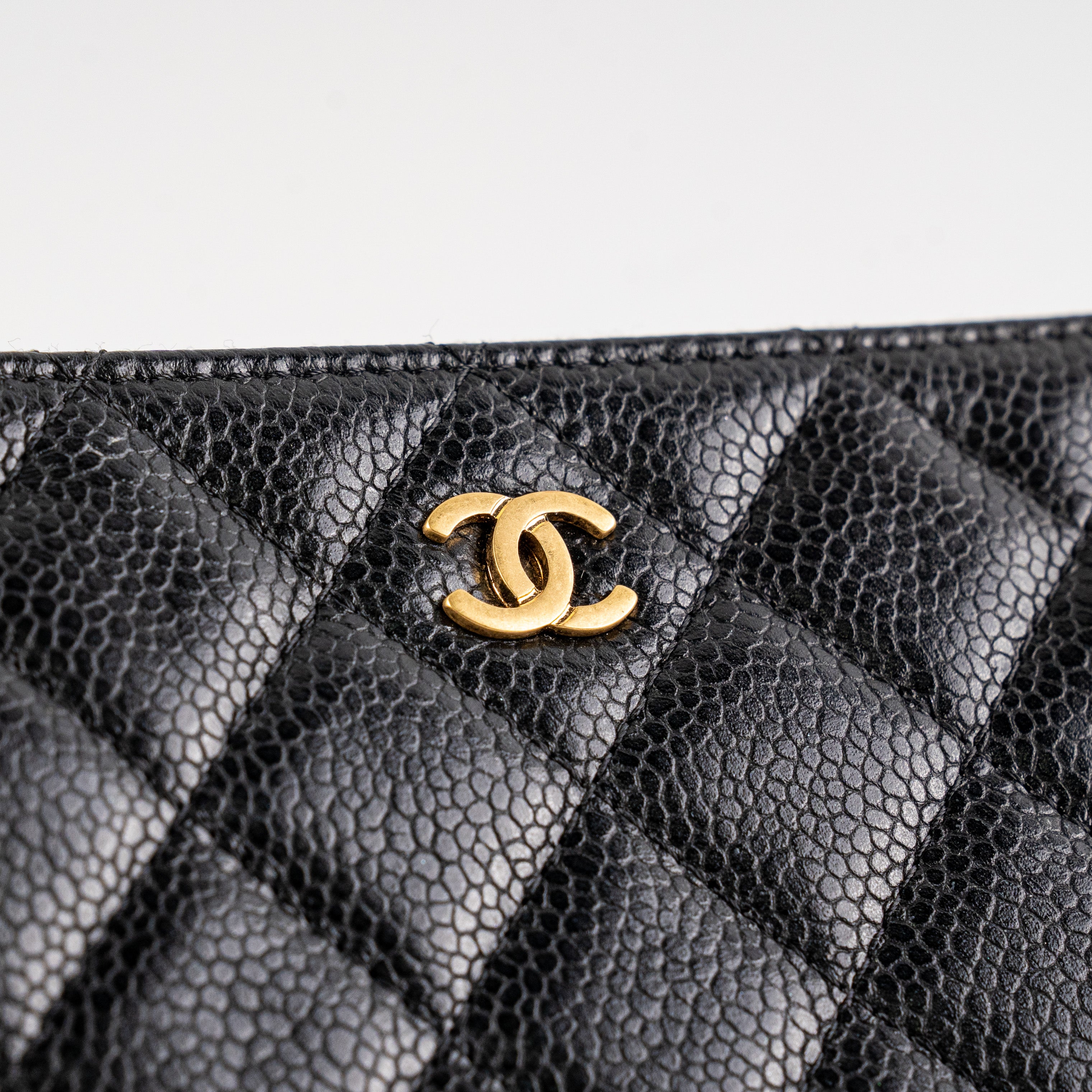 Chanel Quilted Caviar Leather Small Crossbody Clutch Bag - Black Luxury Designer Handbag for Women | Perfect for Evening Parties, Weddings & Special Occasions