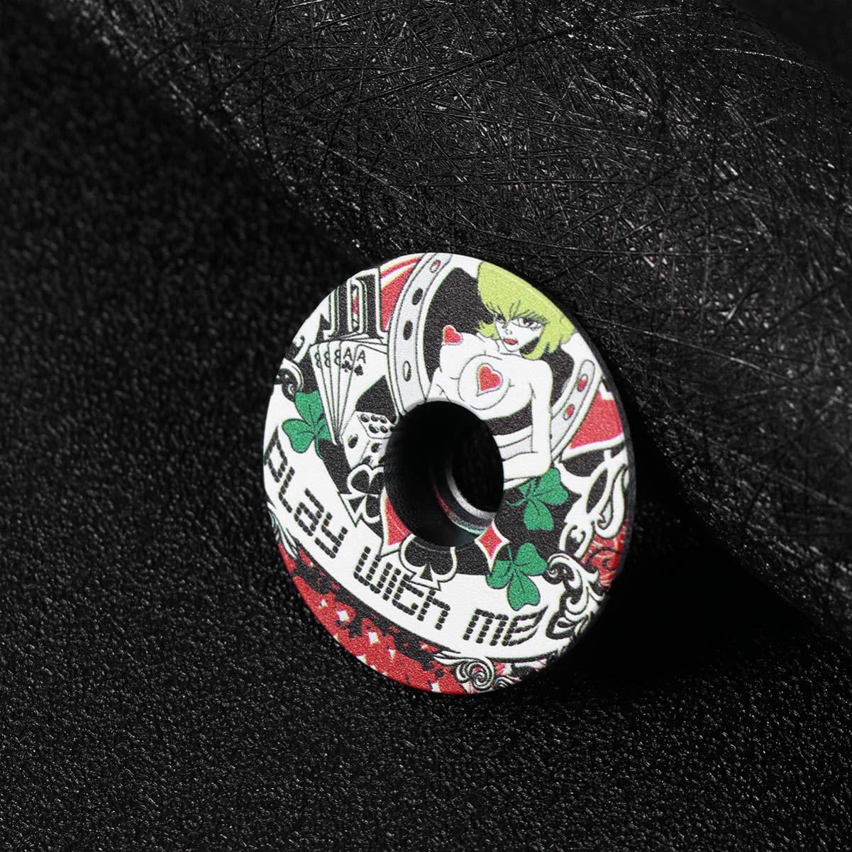 BESPORTBLE Alloy Bike Stem Cap - Durable Bicycle Headset Top Cover for MTB & Mountain Bikes | Perfect for Trail Riding & Cycling Maintenance